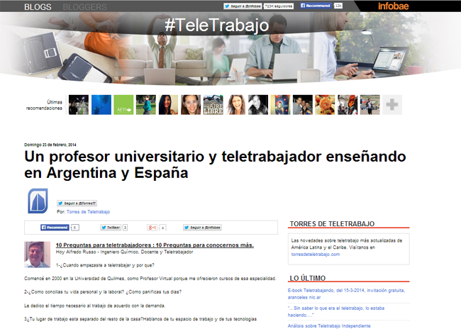 Blog #Teletrabajo Blog #Teletrabajo